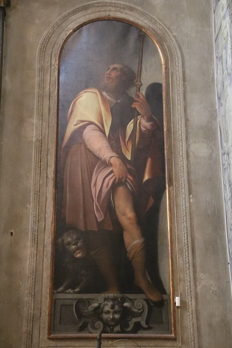 San Rocco - Basilica di S. Maria di Campagna, Piacenza